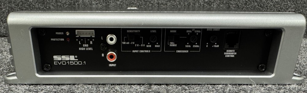 SSL EVO 1500.1 FULL RANGE CLASS A/B MONOBLOCK AMPLIFIER NEW-OPEN BOX/CLEARANCE.
