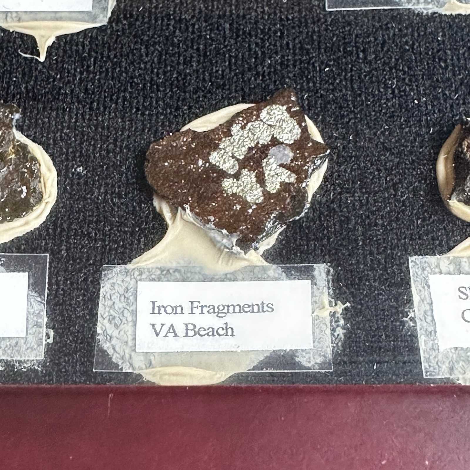 25+ Shipwreck Artifacts in Display Case USS Olympia Pocahontas Civil War Era