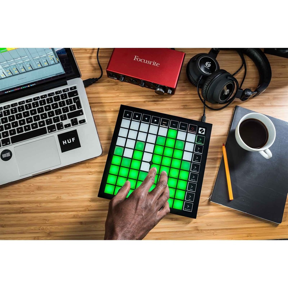 Novation Launchpad X Grid Music Production Controller for Ableton Live