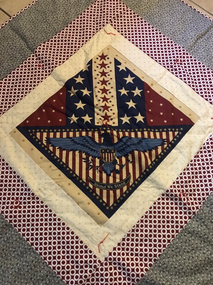Quilt 4’x5’ Handmade Veterans
