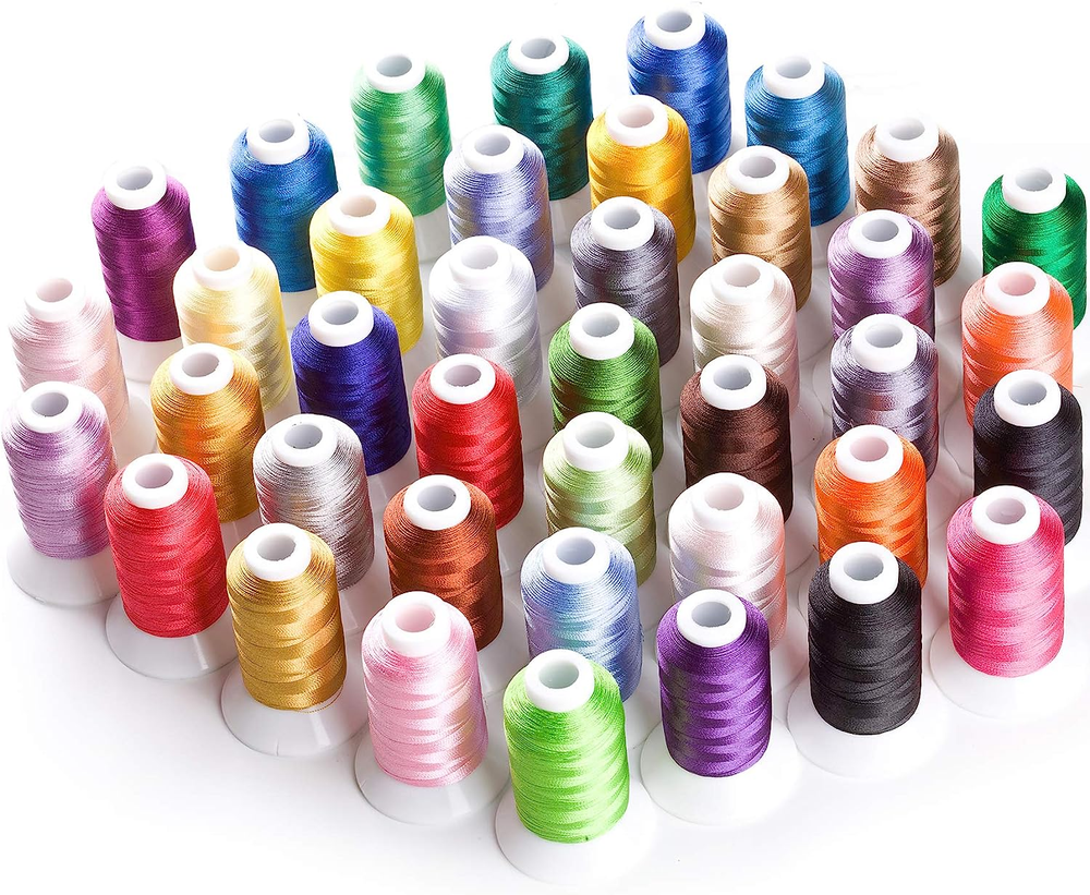 Brother 40 Colors 40 Weight Polyester Embroidery Machine Thread