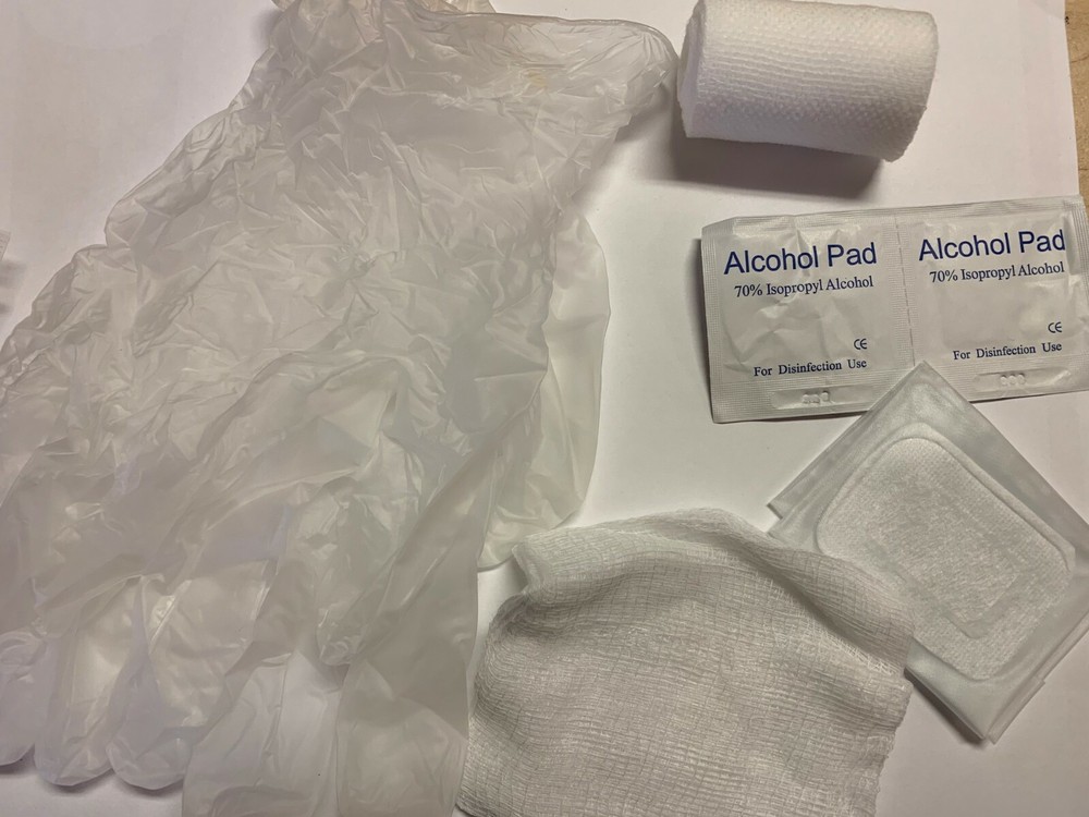 CPR/First Aid Training Supplies Kit