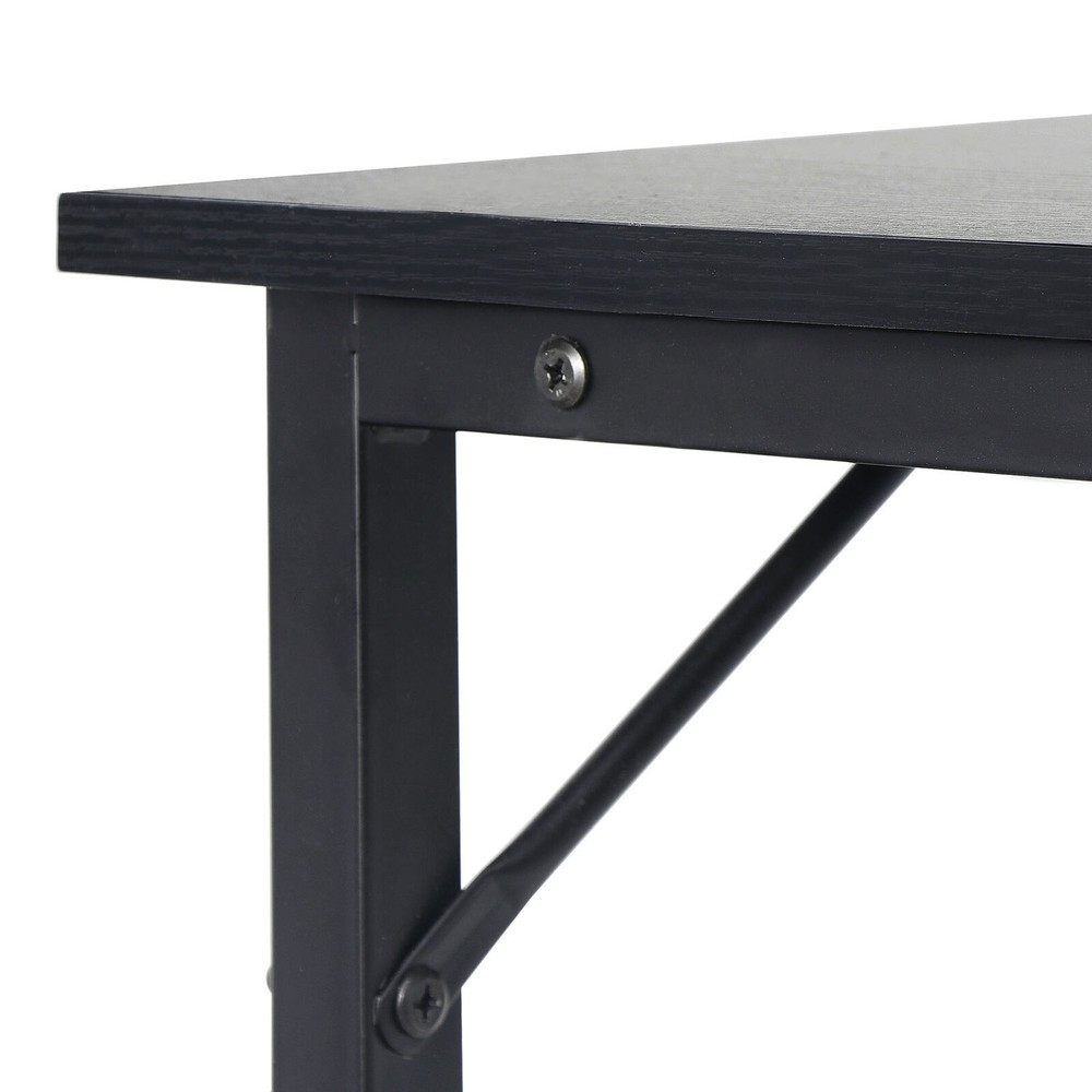 66" L-Shaped Computer Gaming PC Laptop Table Desk Corner Workstation Office