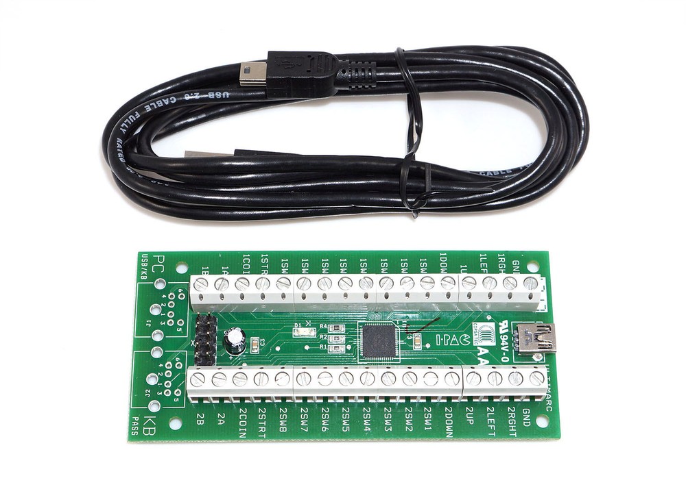 A-PAC Controller with USB Cable. Ideal for Racing MAME (US Seller)