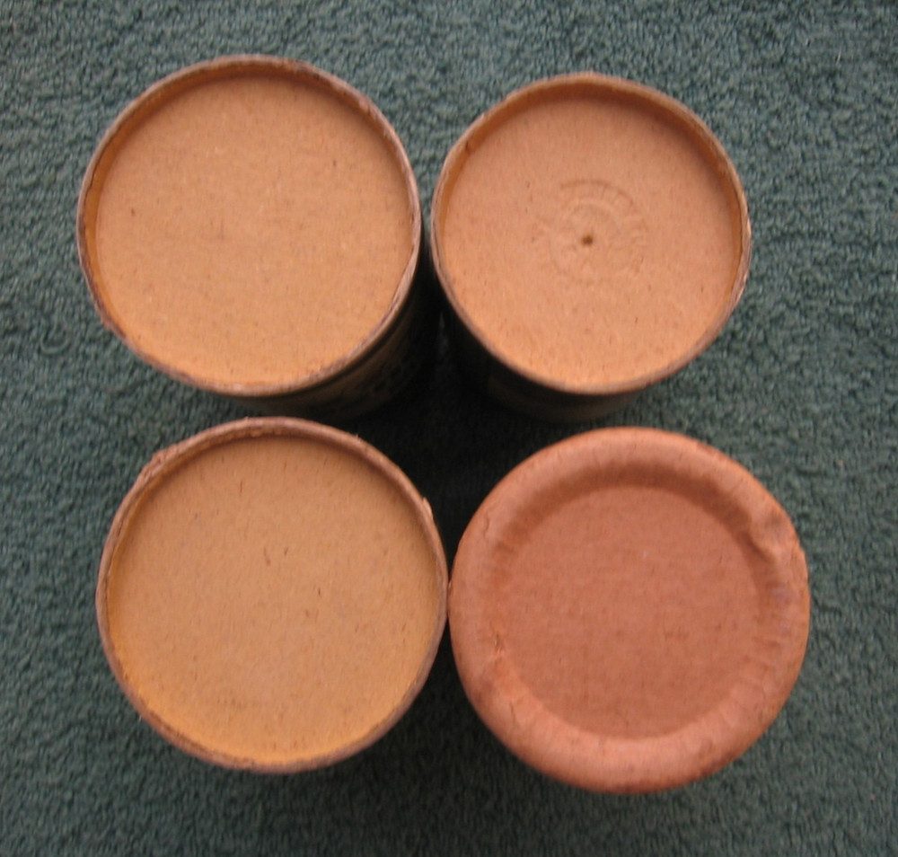 Vintage Edison Phonograph Empty Record Cylinders