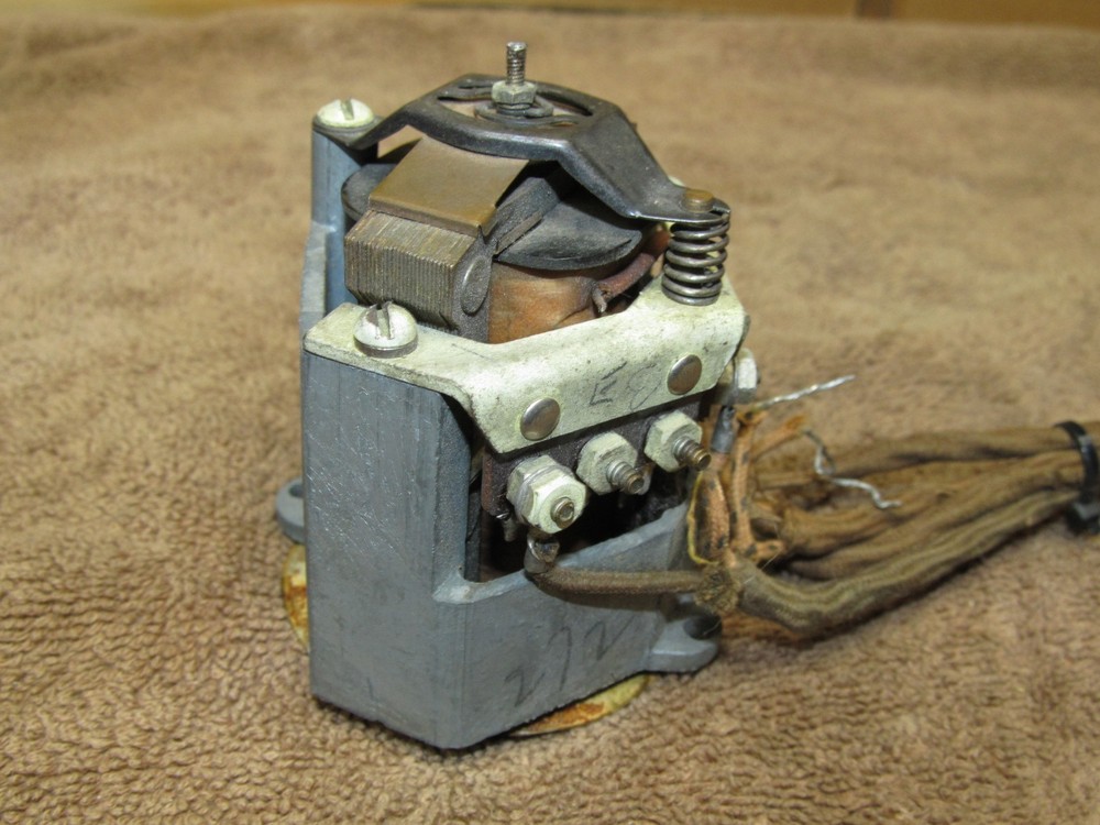 1920`s Crosley Cone Speaker Model 272 Driver Unit & Nameplate