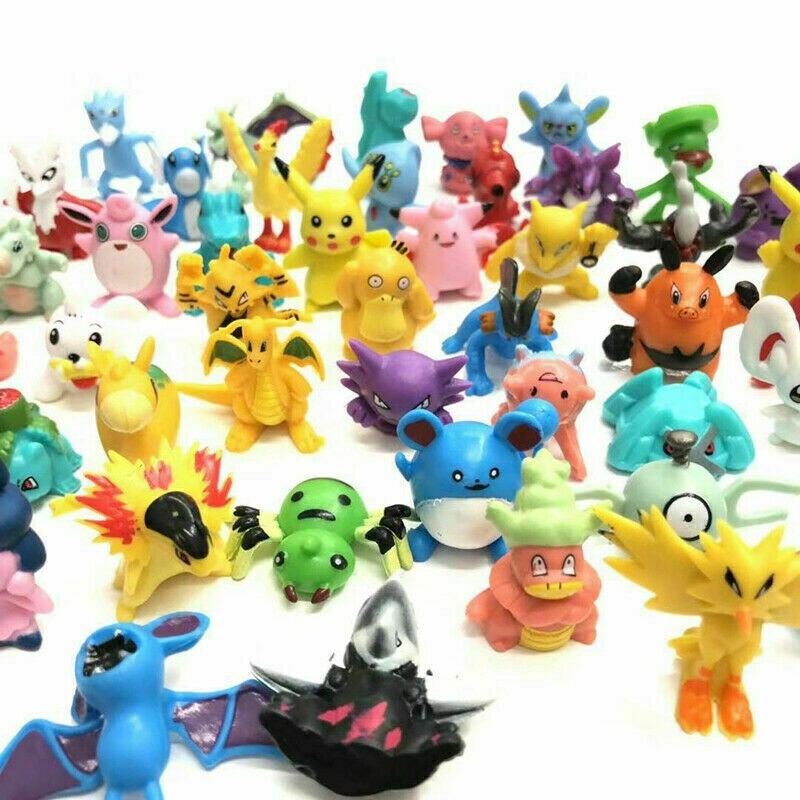 24/144 Style Pokemon Figure Toys Anime Pikachu Action Figure Model