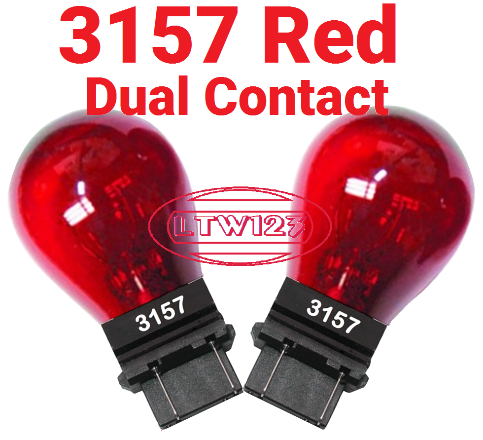 (2) 3157 RED Repl. 3057, 3357, 3457, 4157