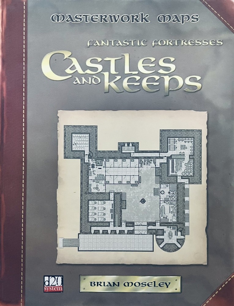 Masterwork Maps Ser.: Fantastic Fortresses : Castles and Keeps Softcover
