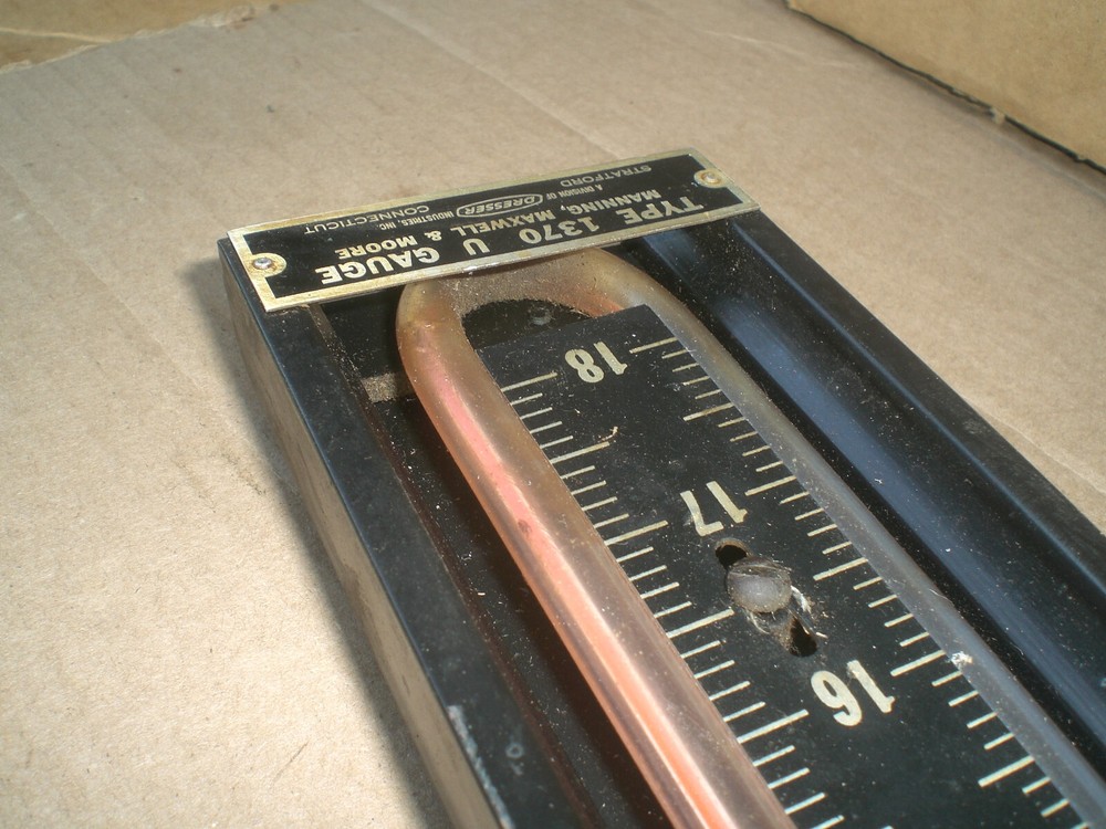 Aschcroft 36” U Type Mano Meter Type 1370