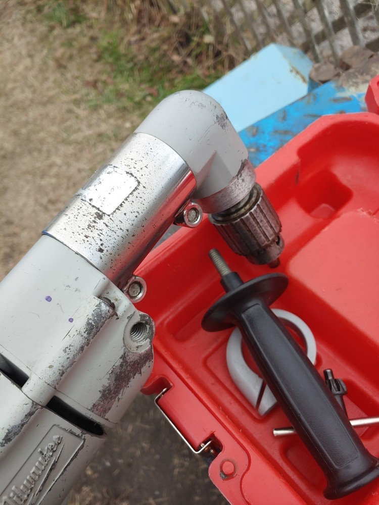 MILWAUKEE 3107, 1/2" Right-Angle Drill Kit. Serviced.