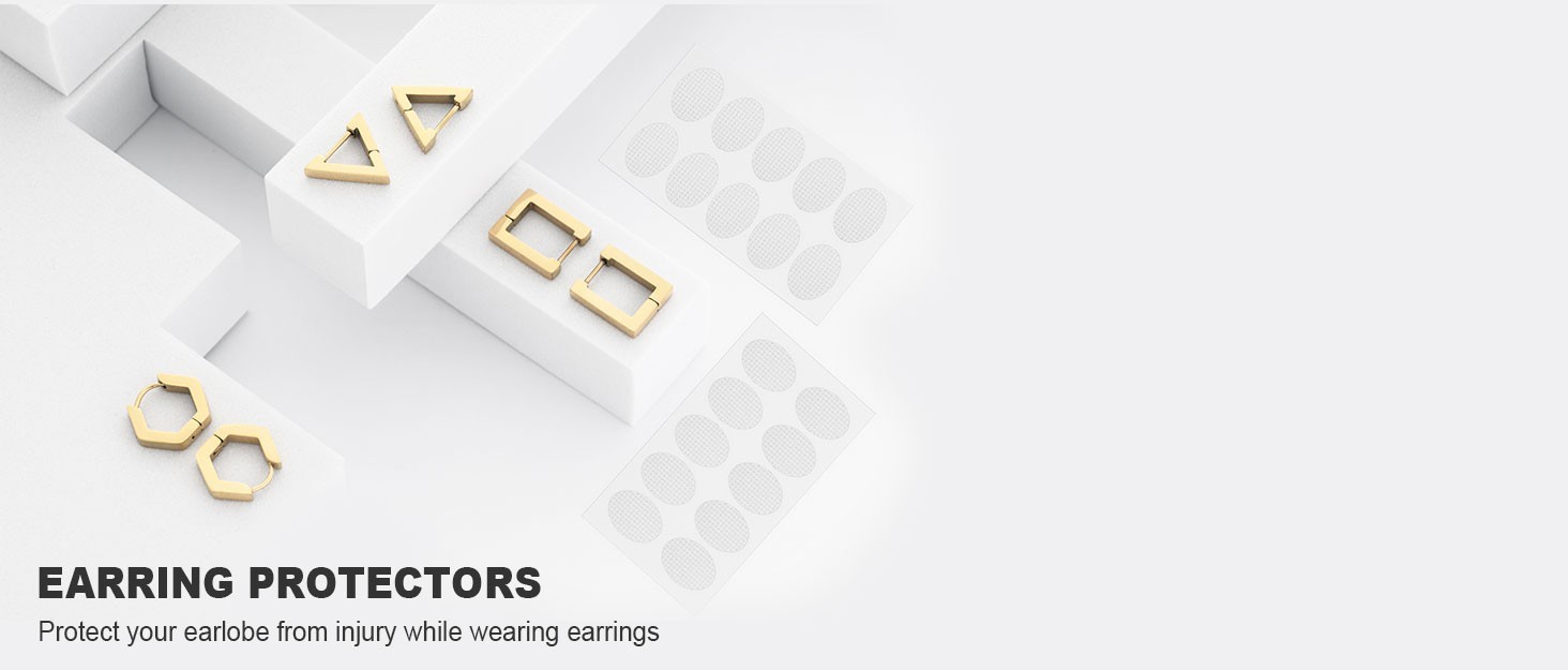 Miracle Ear Lobe Support Patches, 60 Count