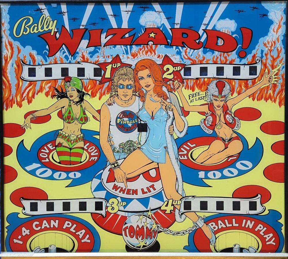 Restored Wizard! Pinball Machine (Bally) 1975