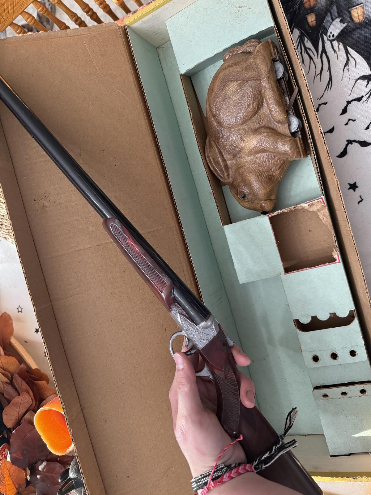 Vintage Rabbit Hunt and Target Set