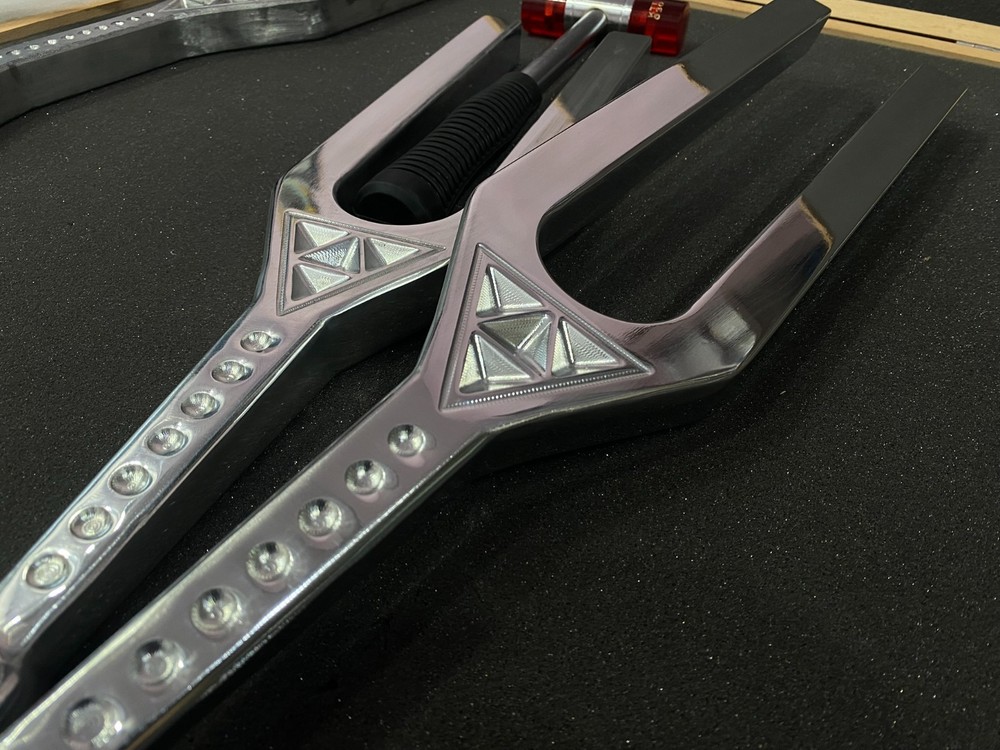 SOUND SWORDS 528Hz Solfigio Frequency Aluminium