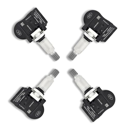 315Mhz TPMS Sensor,4-Pack Tire Pressure Monitor System Sensor Compatible with