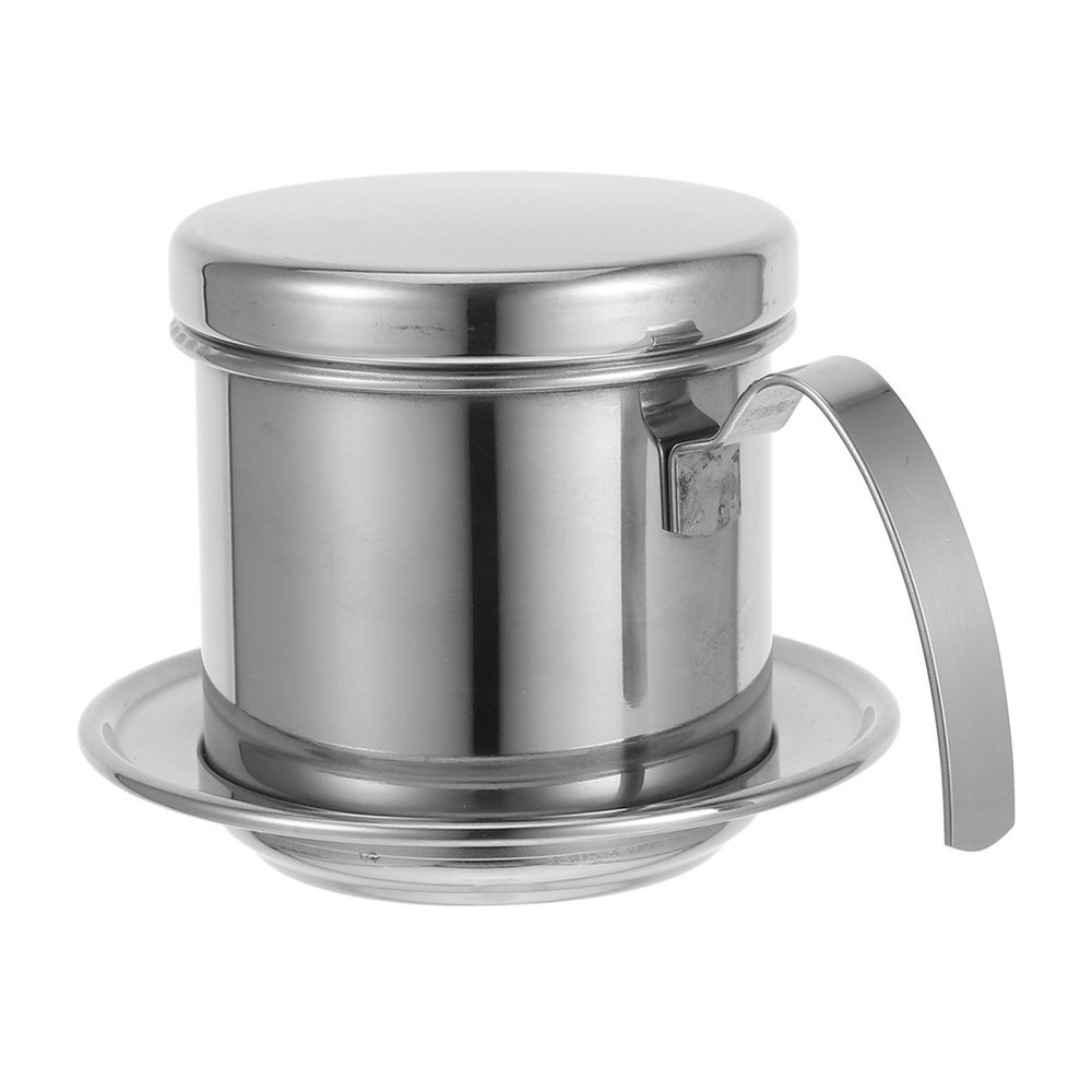 Vietnamese Coffee Drip Filter Stainless Steel Coffee Maker Pot Reusable Brewer