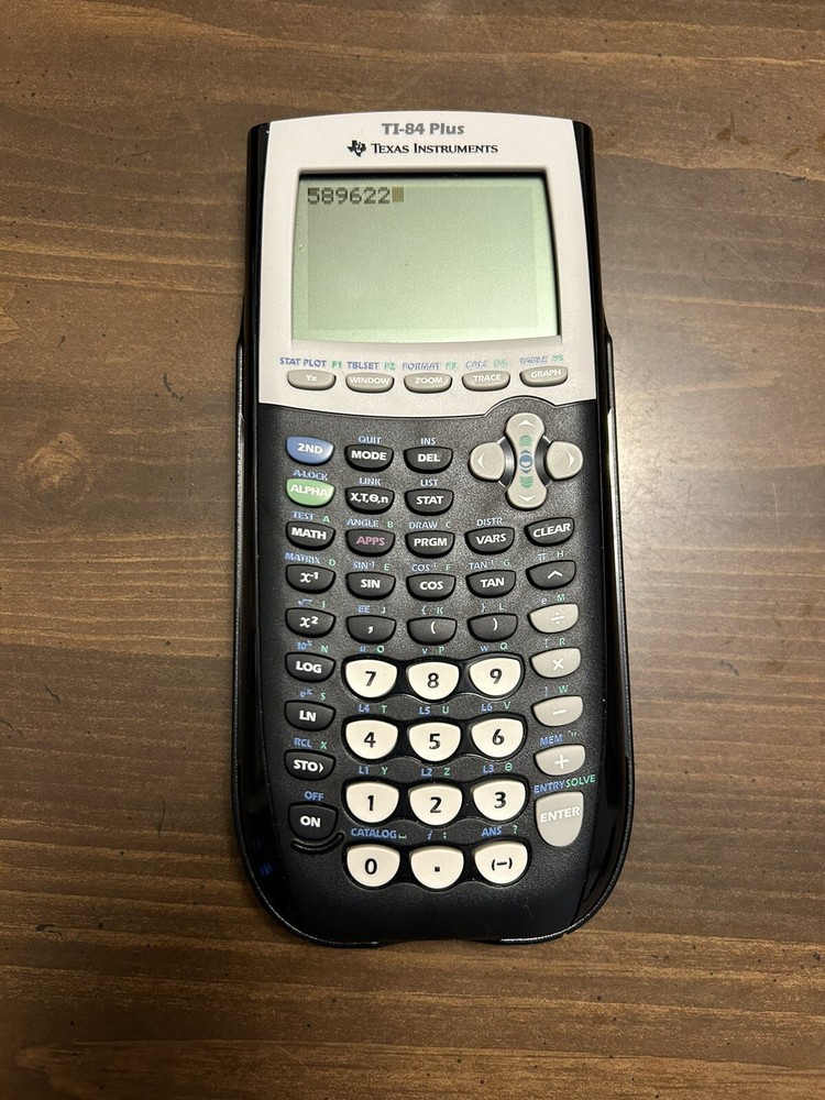 Texas Instruments TI-84 Plus Graphing Calculator - Tested - Great Condition!