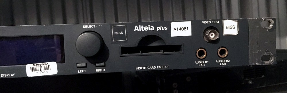 Tandberg Alteia Plus Satellite Receiver