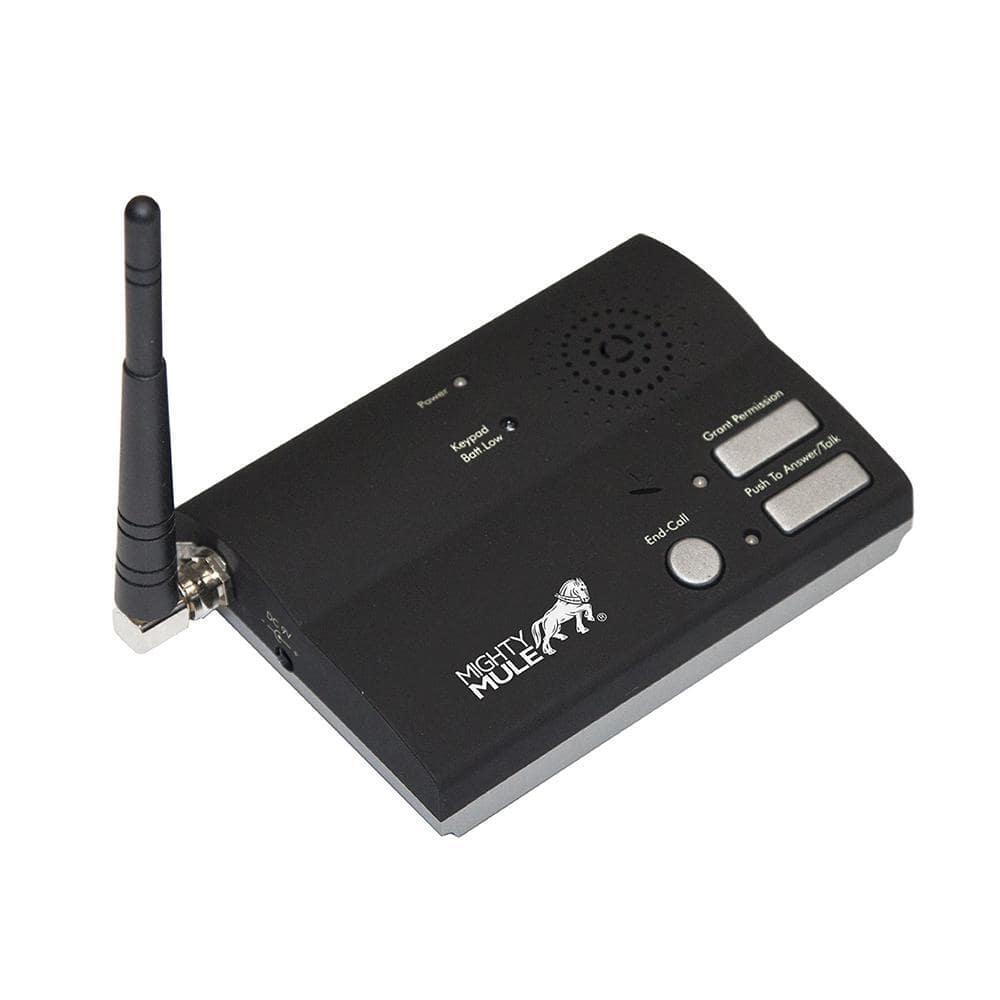 Mighty Mule Wireless Intercom Keypad Base Station Kit Gate Openers Weatherproof
