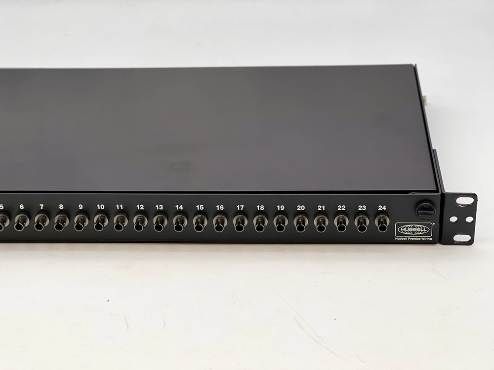 Hubbell FPR024STM 24-Port Rackmount Panel (Used)
