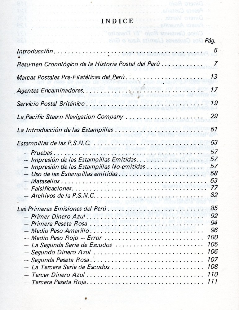 HISTORIA POSTAL Y FILATELICA DEL PERU, HERBERT H. MOLL #SU55