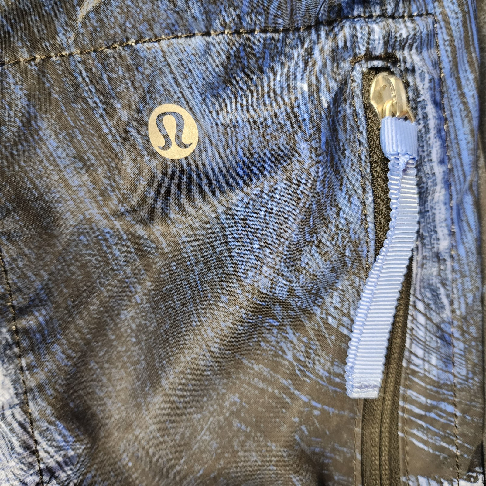 Lululemon Drishti Yoga Tote Wind Chill Sprinkler Black / Black Mat Bag 30" O/S