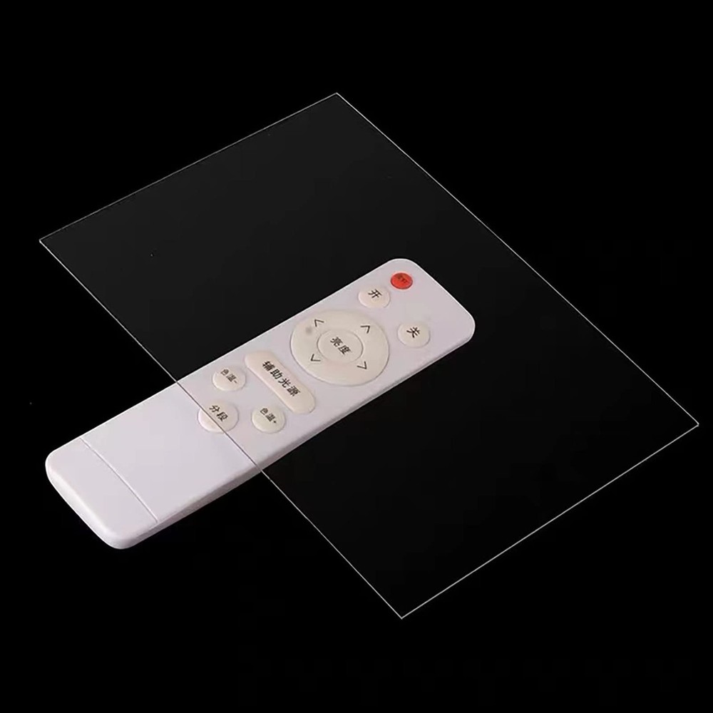 5 Pack 12x12x.02” Clear Plastic Sheet, Plexiglass Craft Plastic Sheets PET