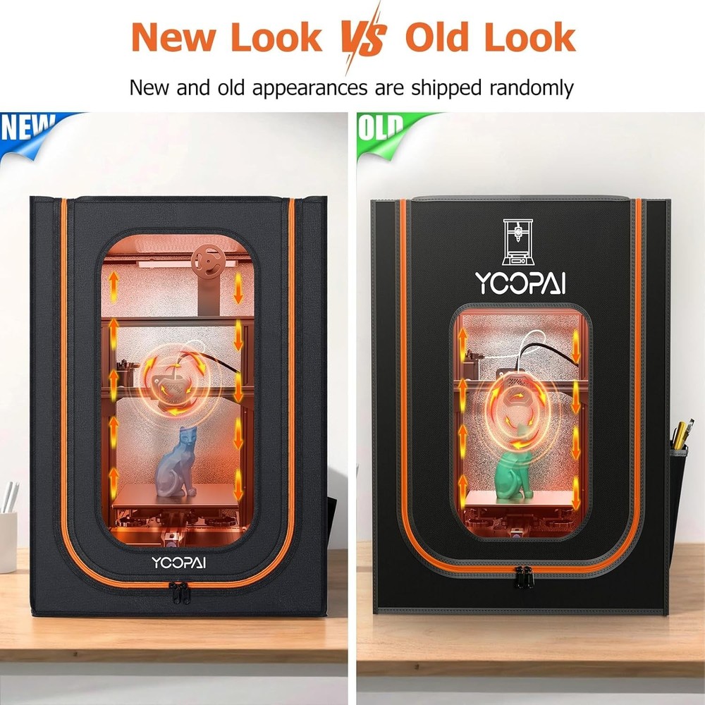 Fireproof 3D Printer Tent with LED Lighting - Upgrade Your Printing Experience