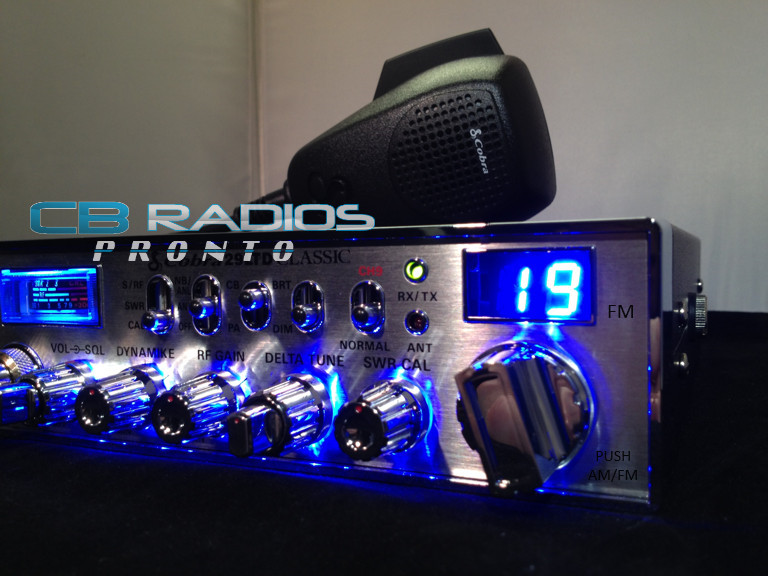 Cobra 29 Ltd Classic CB + BLUE LIGHT EDITION + PERFORMANCE TUNED+RECEIVE ENHANED