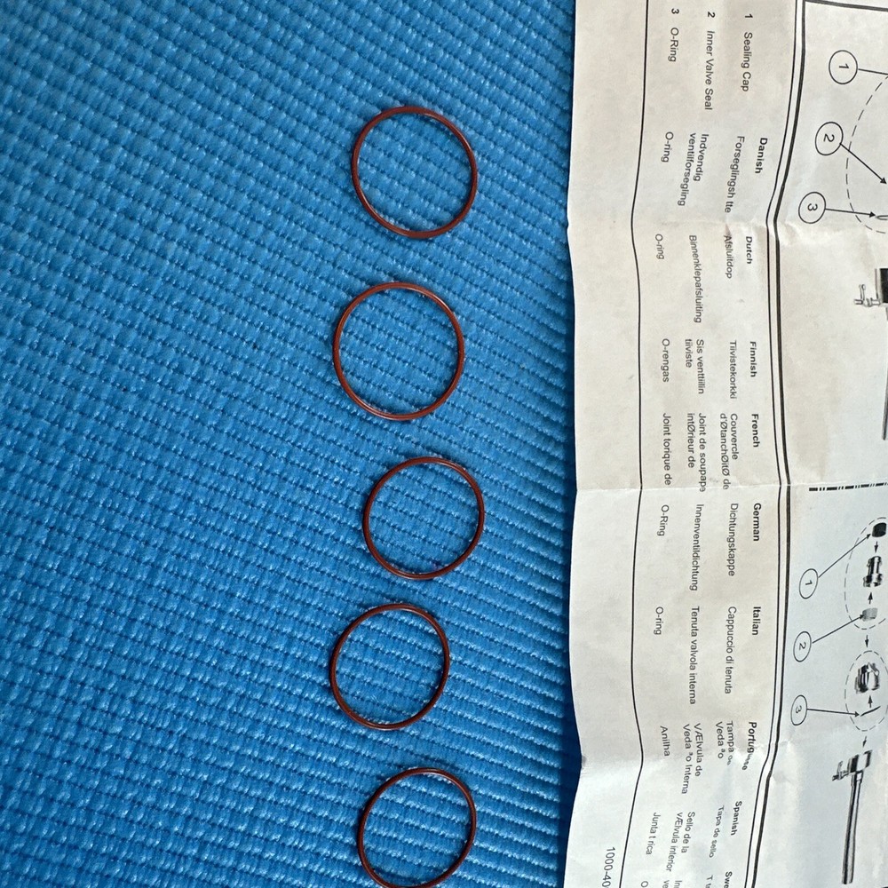 5 Each Stryker 250-080-179 Hasson Replacement Seals