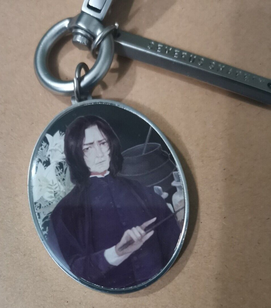 🪄🤓🔑 NEW Harry Potter Severus Snape Keyring/Key Chain