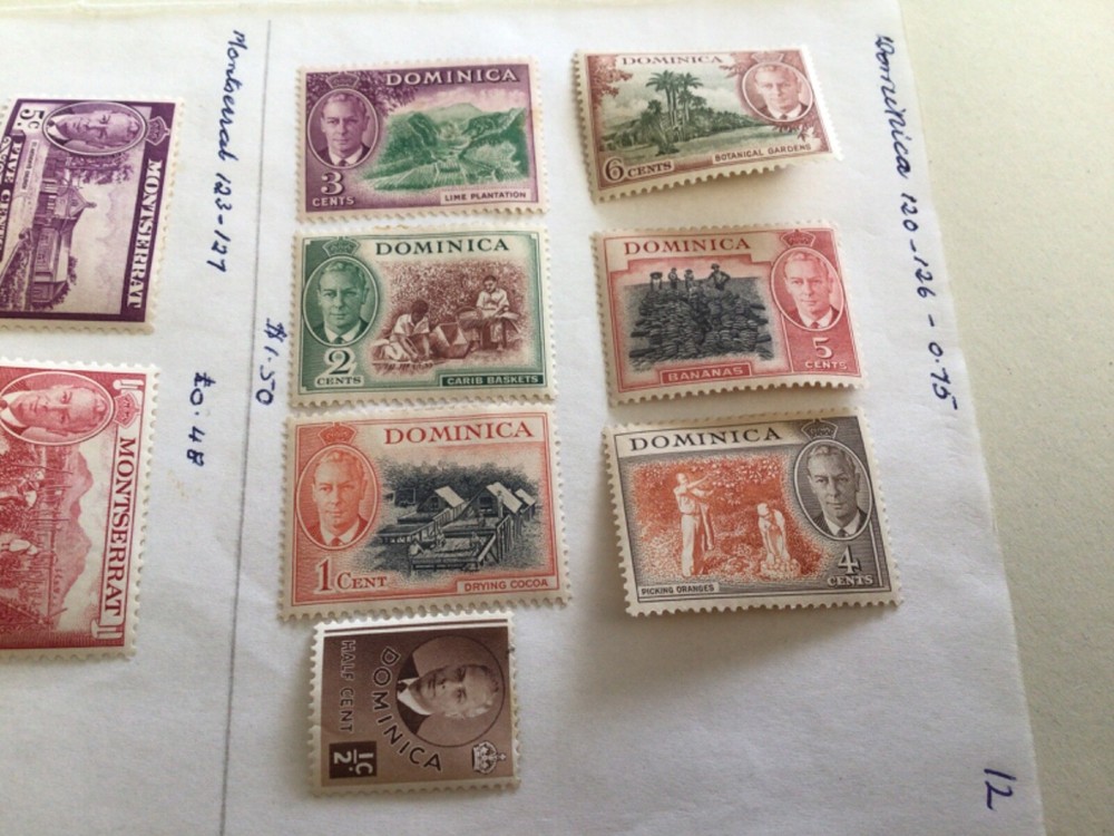 Commonwealth mounted mint stamps A13320