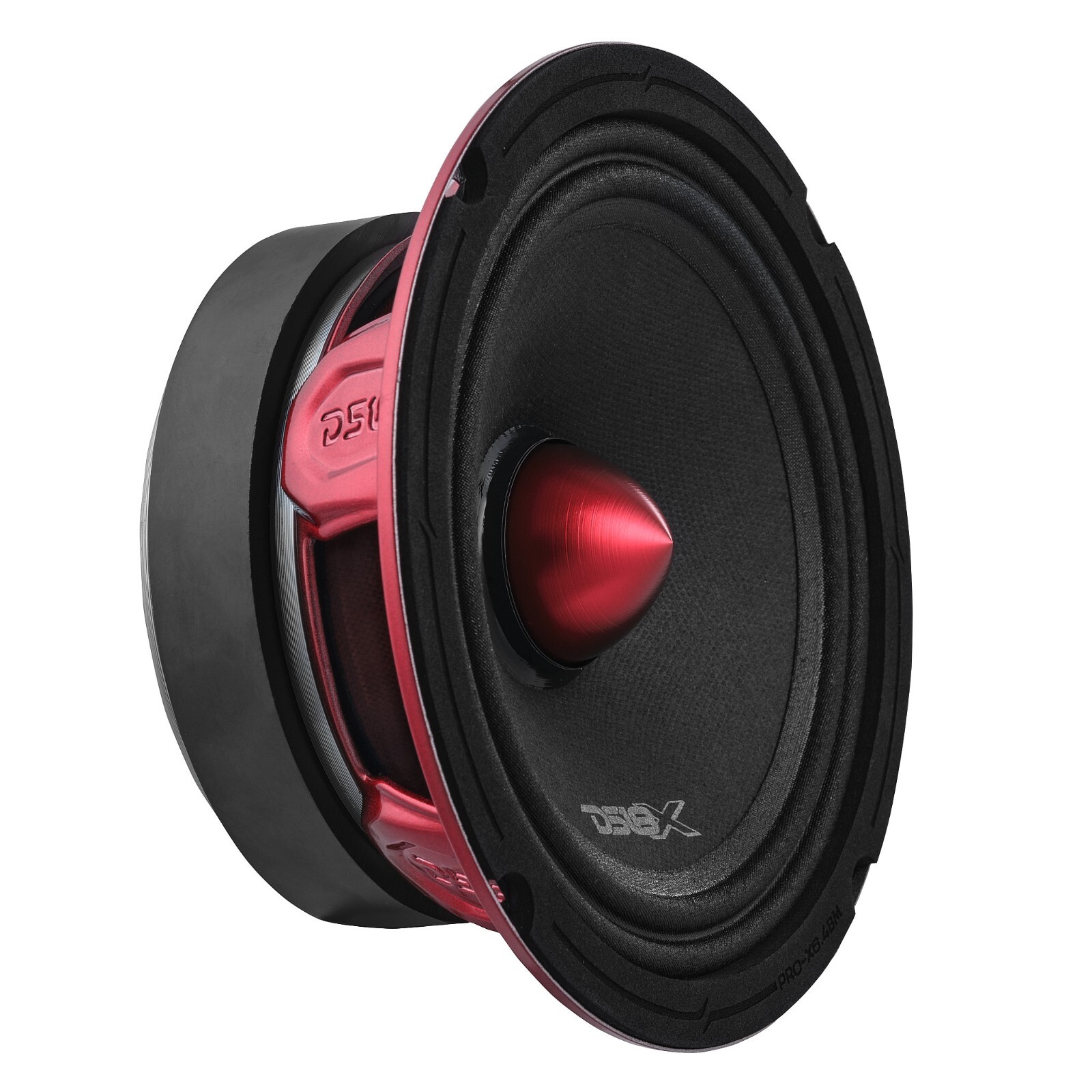 4x DS18 PRO-X6.4BM 6.5" Midrange Speakers 500W Max Loudspeaker With Bullet 4 Ohm