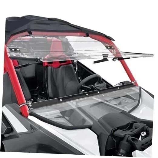 Front X3 Flip Windshield Scratch Proof Full Windshield Compatible With Can-Am