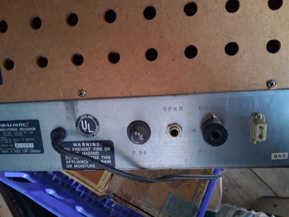 Realistic DX-160 Solid State Communications Receiver