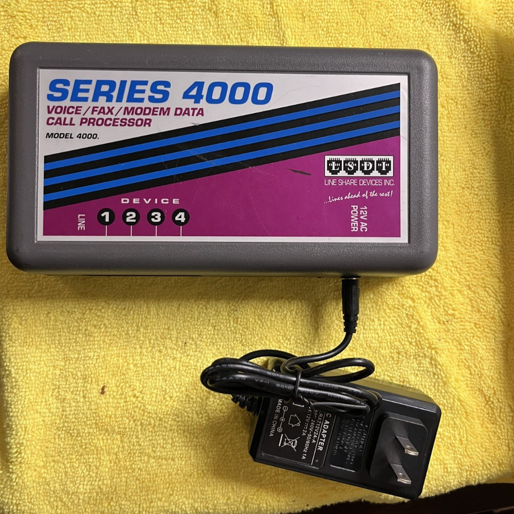 series 4000 voice/fax/modem data call processor