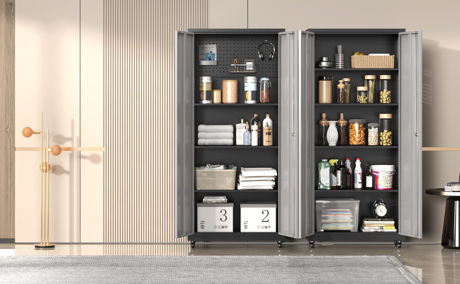 Rolling Tool Chest Cabinet Tool Box Lockable Tool Storage Cabinet Garage Cabinet