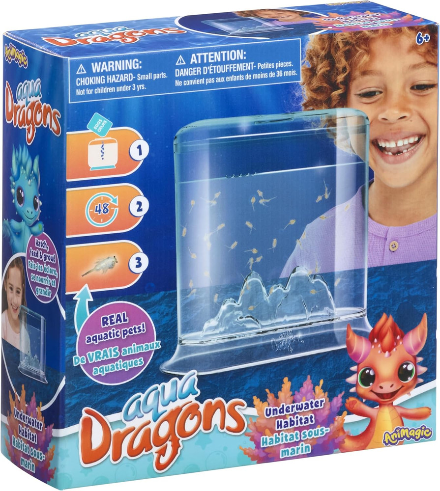 Animagic Aqua Dragons Hatch 'N' Grow Basic Tank | Build an Aquatic Ecosystem