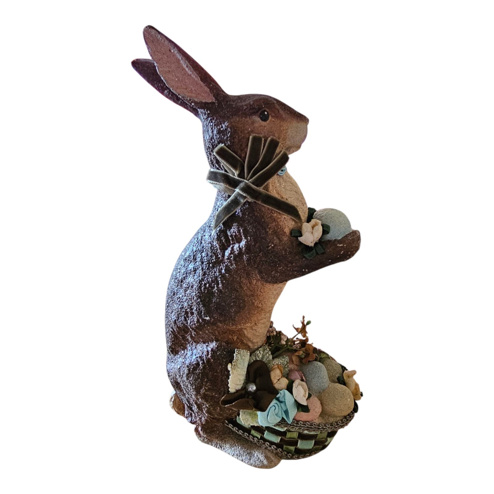 Katherine's Collection Bunny Rabbit Spring Flowers Country Cottage Core 10.25"