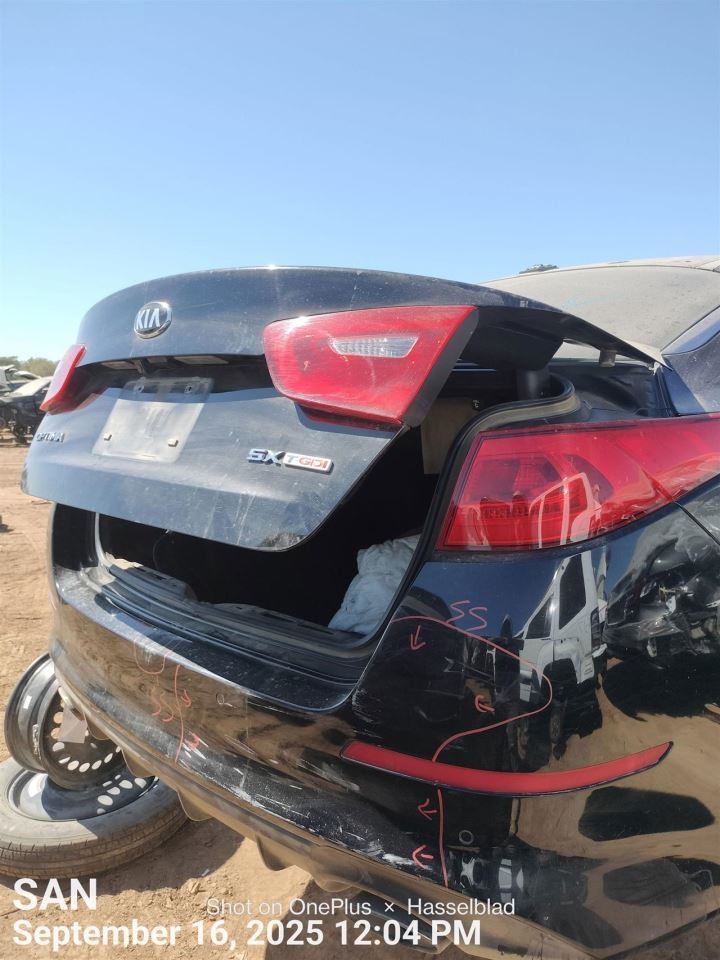 LEFT REAR DOOR WINDOW REGULATOR OEM 2016 KIA OPTIMAKIA