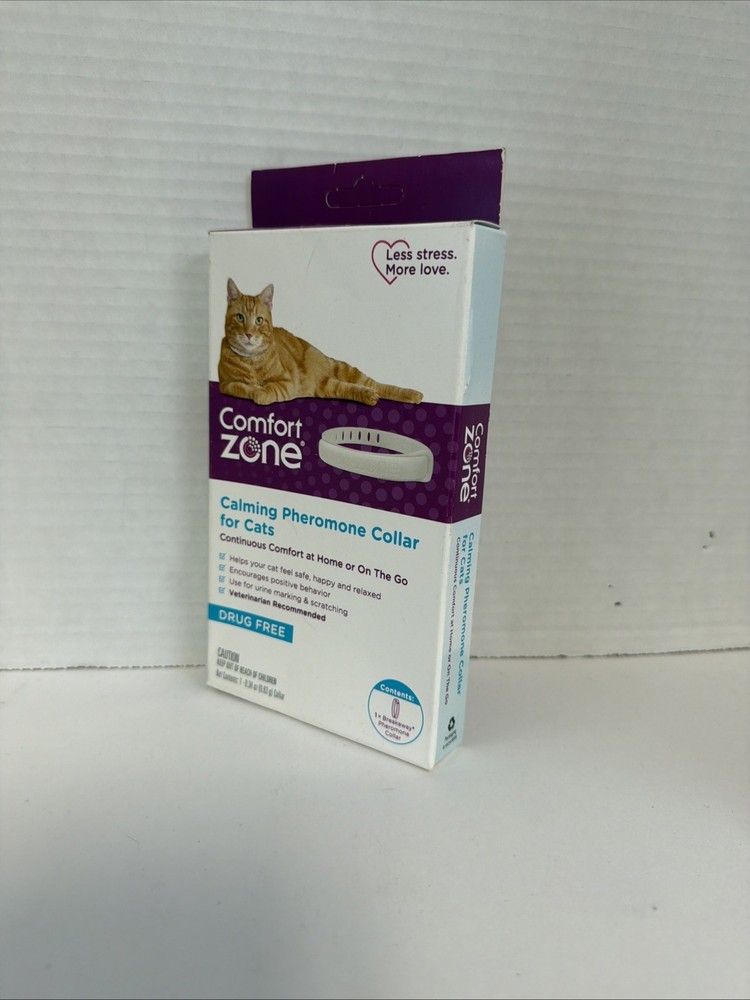 Comfort Zone Calming Pheremone Collar For Cats, Single