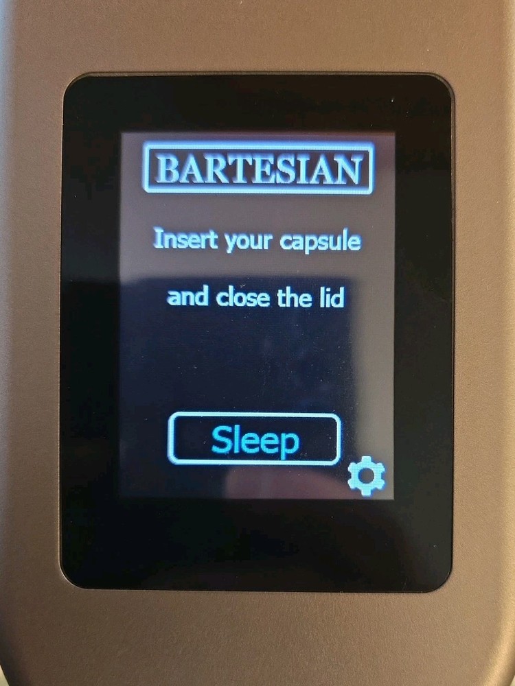 Bartesian Cocktail Maker 55300 w/ 5 Bottles Vodka Gin Rum Tequila Whiskey Tested