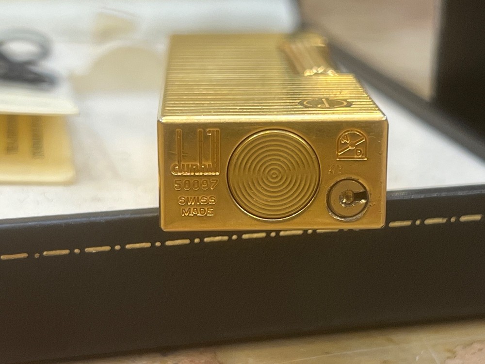 Golden Dunhill Lighter