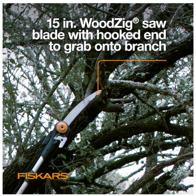 Fiskars 16-ft Fiberglass Pole Pruner