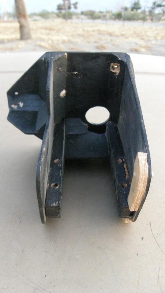 Proctor Antic RC Model Airplane Wood Firewall Engine Support