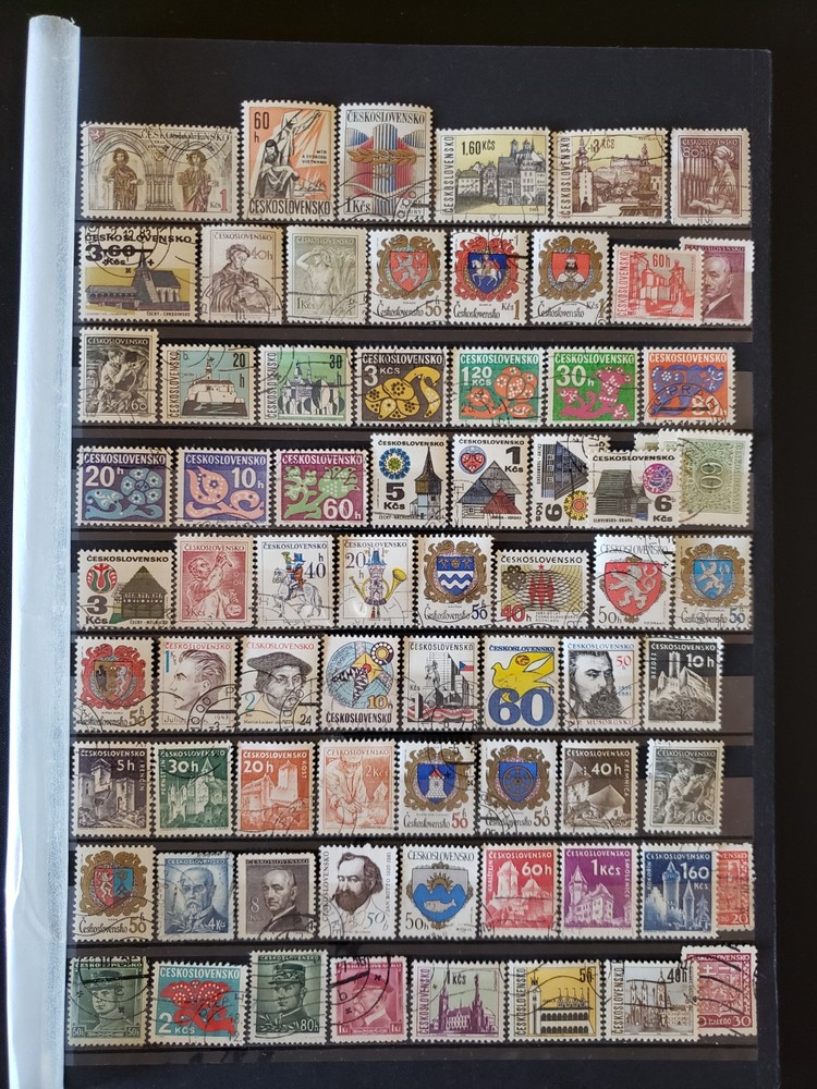 25373-Czechoslovakia Stamps, a Nice Collection Sets or Part Sets, 106 Pcs - Used