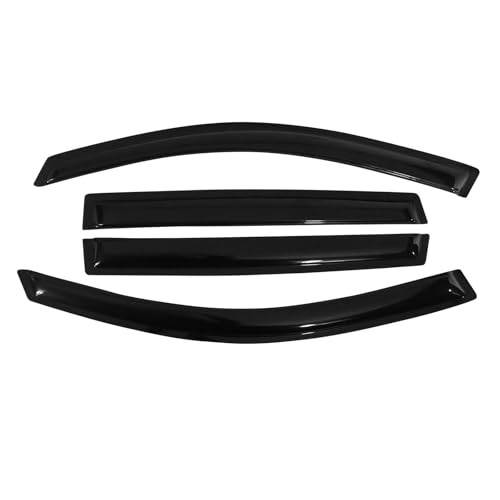 Tape On External Window Visor, Compatible with 2007-2013 Acura MDX, Slim