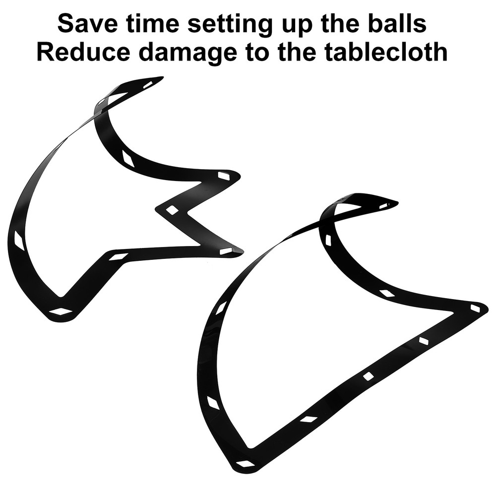 2Pcs Magic Rack, 8, 9, and 10 Ball Combo Pack Magic Ball Rack Sheet Pool Rack