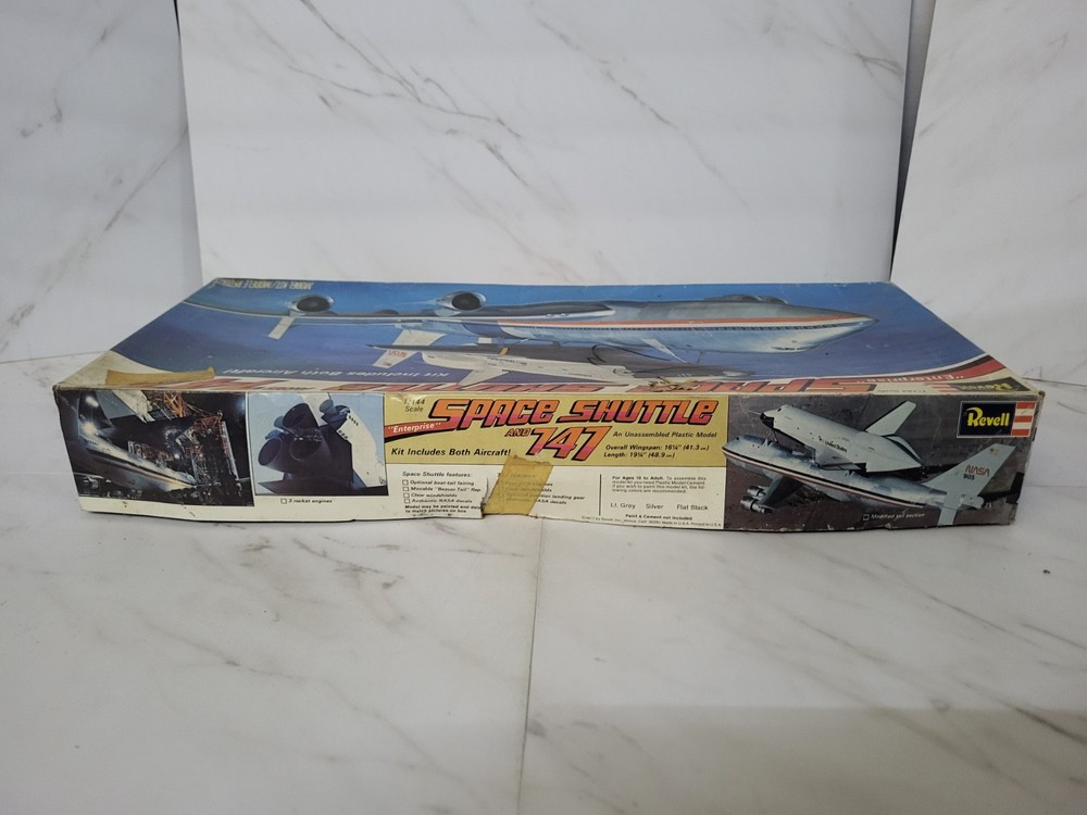 Space Shuttle and 747 1/144 REVELL Model Kit MIB NEW Unbuilt